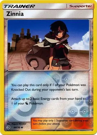 Dragon Majesty Zinnia #64/70 reverse holo